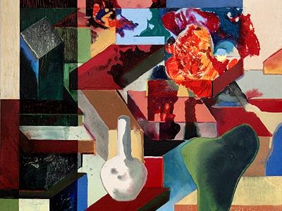 Erwin Leber PAINTING OVER ALL ausstellung in berlin