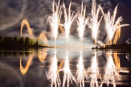 Feuerwerk Kaiserwinkel Walchsee