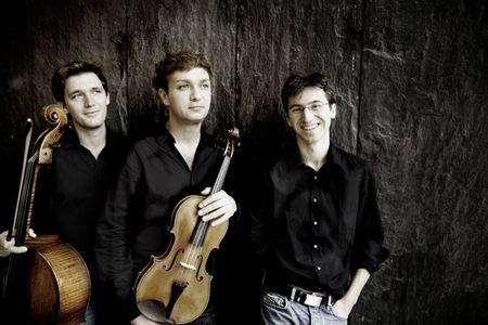 Maximilian Hornung, Nils Moenkemeyer und Nicholas Rimmer praesentieren ihr Album Gassenhauer