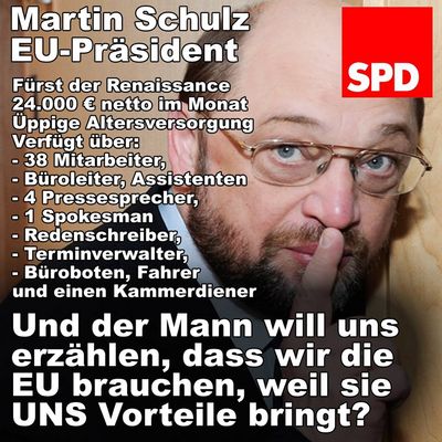 Martin Schulz hat kein Herz fuer kleine Leute