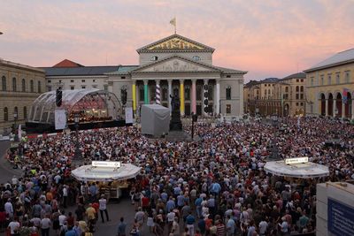 Oper für alle auf dem Max-Joseph-Platz