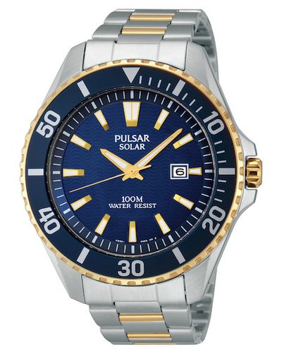 Stil Pulsar Uhr gold