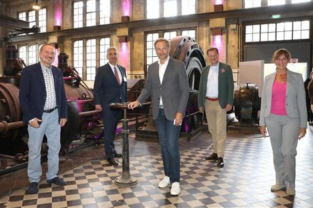 Manfred Todtenhausen, MdB, Lothar Gruenewald, Christian Lindner, Marco van der Meer, Martina Gruenewald-Ernst