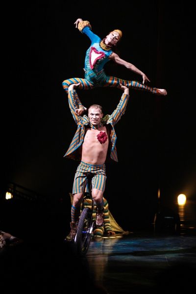 Emotionen auf dem Zweirad im Cirque du Soleil