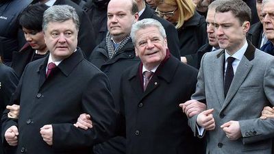 Joachim Gauck in Kiew