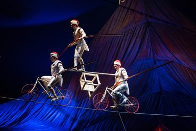 High Wire im Cirque du Soleil auf dem Hochseil