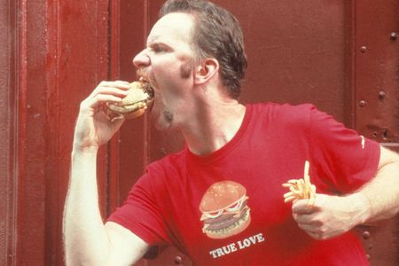 "Super Size Me" - Dokumentarfilm von Morgan Spurlock, der 4 Wochen nur bei McDonals aß