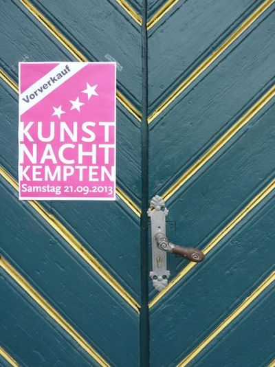 Zu einem naechtlichen Kulturspektakel laedt die Allgaeu-Metropole mit der 2. KunstNachtKempten ein
