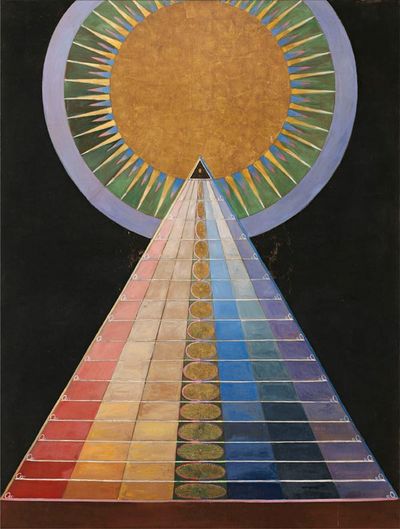 schuf über 1000 Gemälde, Skizzen und Aquarelle