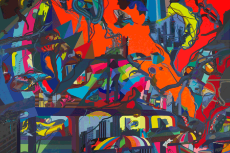 Franz Ackermann  Aladins Sister  2012 ausstellung in essen