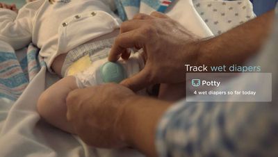 Procter & Gamble Pampers praesentiert die smarte Windel Lumi