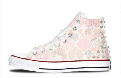 Chucks - Pastel Hearts