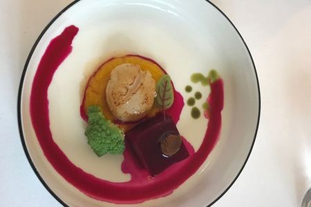 Was der Kuechenchef Stephan Haupt des Michelin-Restaurant Scharff’s Schlossweinstube in Heidelberg servieren wird, duerfen wir nicht verraten