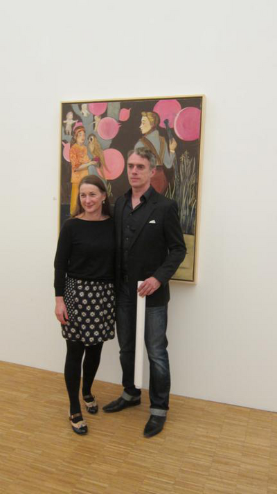 Rosa Loy mit Ehemann Neo Rauch Rosa Loy mit Ehemann Neo Rauch