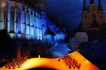 Die 20 DomStufen-Festspiele in Erfurt 2013 Foto: thueringen-tourismus.de