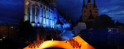 Die 20 DomStufen-Festspiele in Erfurt 2013 Foto: thueringen-tourismus.de