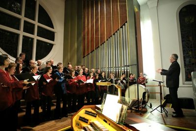 Linzer Jeuness Chor gibt Bruckner Konzert