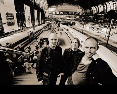 Dan Berglund, Magnus Östroem, Esbjoern Svensson geben Vollgas