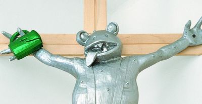 Martin Kippenberger, Zuerst die Fuesse