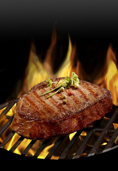 Essen und Trinken Entrecote Grill Steak