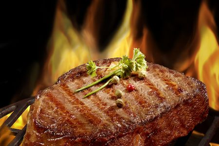 Essen und Trinken Entrecote Grill Steak