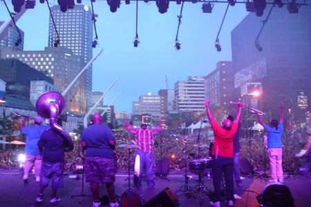 The Soul Rebels aus New Orleans geben Konzert im Posthof Linz