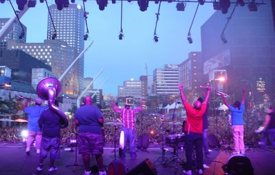 The Soul Rebels aus New Orleans geben Konzert im Posthof Linz