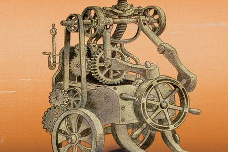 Die Maschine in der Karikatur - Carl Olof Petersen