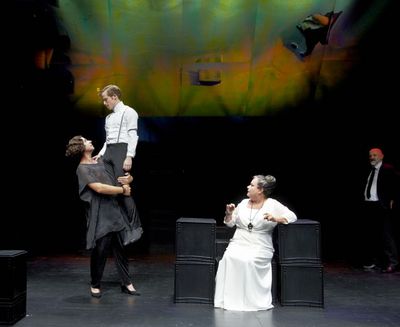 John Gabriel Borkman von Henrik Ibsen am theater augsburg