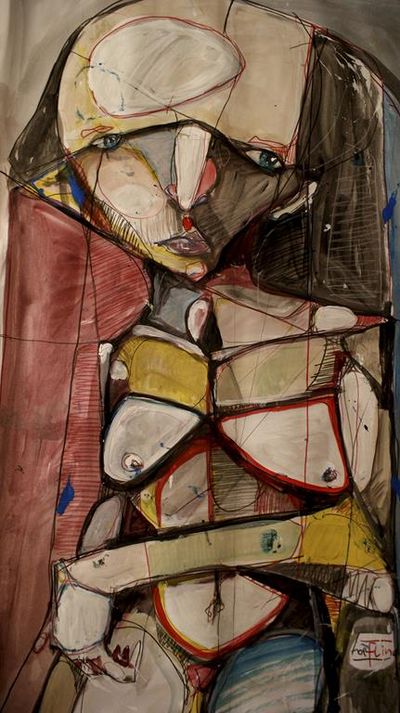 Werk des jungen Malers Matthias Hoefling