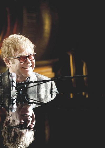 Superstar Elton John