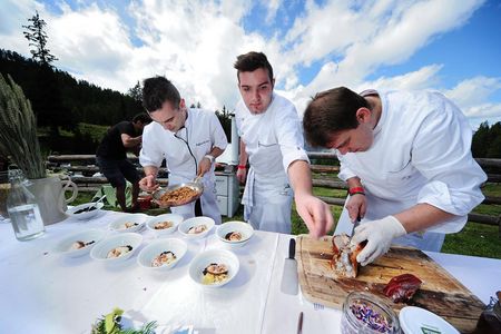 Feinschmecker-Event auf der Alm