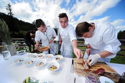 Feinschmecker-Event auf der Alm
