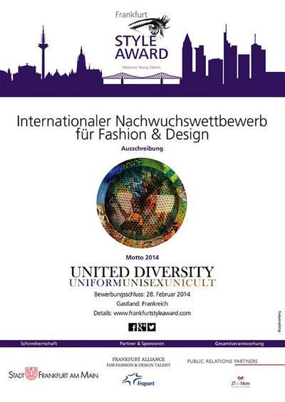 Frankfurt STYLE AWARD 2014 Plakat