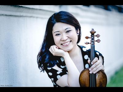 Die chinesische Geigerin Tianwa Yang beim 17. Festival vielsaitig in Fuessen
