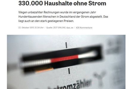 Gottfried Boehmer aus der GFDK Redaktion ist sich sicher, das die Armut in Deutschland weiter zunehmen wird, und dann wird noch mehr Menschen der Strom abgestellt