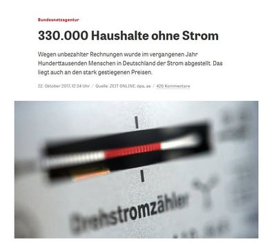 Gottfried Boehmer aus der GFDK Redaktion ist sich sicher, das die Armut in Deutschland weiter zunehmen wird, und dann wird noch mehr Menschen der Strom abgestellt