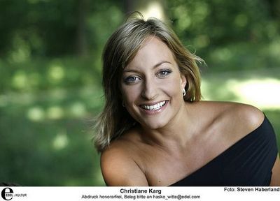 Sopranistin Christiane Karg