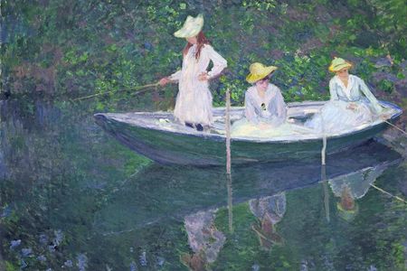Claude Monet, In der Barke in der Fondation Beyeler