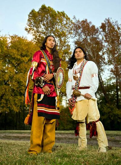 Mitglieder der Chickasaw Nation