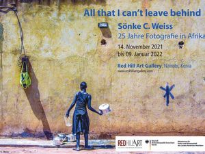 Fotoausstellung „All that I can’t leave behind“ in der Red Hill Art Gallery for Contemporary Art in Nairobi, Kenia Fotoausstellung „All that I can’t leave behind“ in der Red Hill Art Gallery for Contemporary Art in Nairobi, Kenia