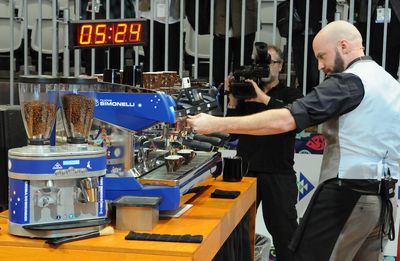 Weltmeister Pete Licata in Aktion