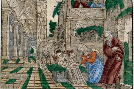 Galerie in der Burg: Holzschnitte und Kupferstiche des 16. bis 18. Jahrhunderts  zu Christi Geburt - aus der Privatsammlung von Hans-Jürgen Döring, MdL bis zum 23.12.2012 - 2 Bilder