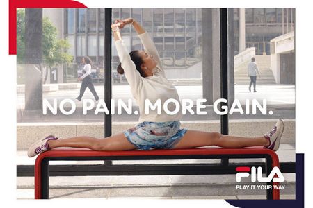 Mehr Spaß am Sport - darauf konzentriert sich die neue Fila-Kampagne