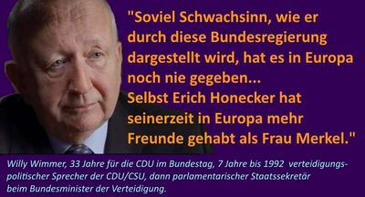 Deutschland soll an ihr Glauben, dann werde sie Berge versetzen