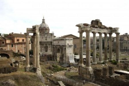 Pompoeses Forum Romanum in Rom