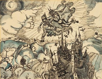 Ausstellung in Mannheim:  FELIX HARTLAUB - GEZEICHNETE WELTEN bis zum 27.01.2013