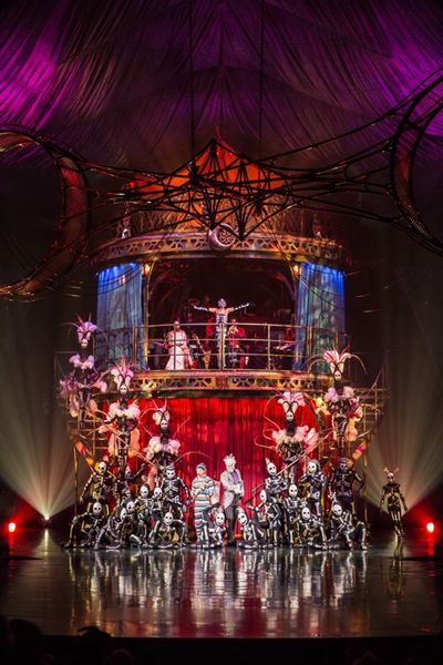 Pyramide im Cirque du Soleil