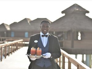 Charles Green, Butler im Sandals Royal Caribbean, Jamaika