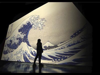 Große Welle bei Kanagawa